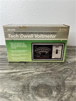 Sears Dwell/Tach/Voltmeter, Used in Factory Box
