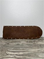 Leather Chainsaw Bar Sheath, About 19.5" x 6.5"