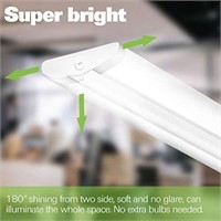 8FT LED Shop Lights Ultra Slim LED