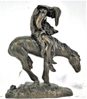 JAMES EARLE FRASER THE END OF THE TRAIL SCULPTURE