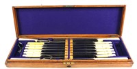 HARRISON FISHER & CO. 12 PIECE CARVING SET