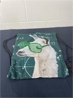 Llama Drawstring Backpack
