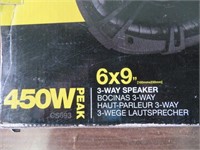 6" X 9" 3 WAY SPEAKERS IOB