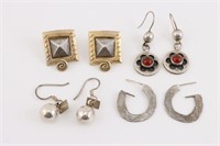 Collection of Sterling Earrings
