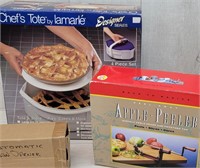 Kitchen Appliances - Apple Peeler, Chef's Tote