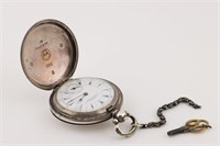 Longines Nacib K Djezvedjian Key Wind Pocket Watch