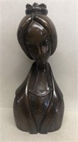 Medegon Philippines Wood carving, signed