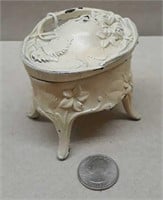 Jewelry Casket Ivory Color Rare