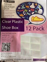 Clear Plastic Shoe Boxes