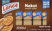 ance Nekot Peanut Butter Sandwich Cookies