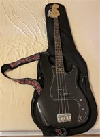 Fender Squier Precision Bass Guitar with Soft Case