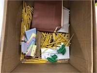 Box of Pencils and Sticky Notes