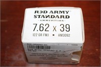 RED ARMY STANDARD AMMO 7.62X39 122GR FMJ