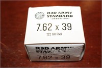 RED ARMY STANDARD 7.62X39 122GR FMJ