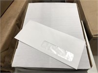 3 Boxes of Printmaster Right Hand Window Envelopes