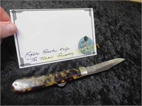 FIGHTING ROOSTER KNIFE