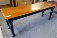 47" Long X 18" Tall Wood Bench