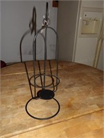 Metal Candle Holder 19" tall
