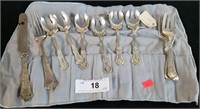 Sterling Silver Flatware, Apx. 37 Grams