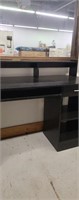 Black 1 Drawer Wooden Student Desk