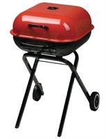 Americana Walk-About Portable Charcoal Grill - Red