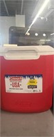 Coleman 16 Quart 22 Can Red Wheeled Cooler