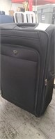 Traveler's Club Black Check-In Wheeled Luggage