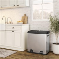 Kitchen Garbage Can & Recycling Bin