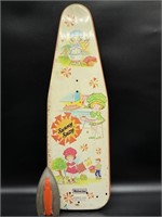 Vintage Metal Children’s Ironing Board and Iron -