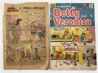 (2) Betty and Veronica Comic Books (one is