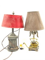 (2) Table Lamps 15”