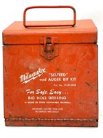 Milwaukee “Selfeed” and Auger Bit Kit in Metal