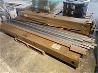Pallet Lot: Lg Inventory of Aluminum Tile Edging