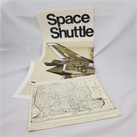 78 NASA F81 Shuttle 04 Worlds Fair Prints