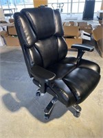 Black Executive Wheeled Office Chair