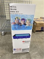 New Seaich Metal Frame Pool Set 13ft x 6.5ft