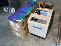 Pallet Lot: CDK Color Laser Printer, Format Paper