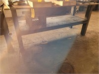 36" x 80" x 3/4" METAL TABLE