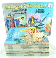 Eric Castel. Lot de 13 volumes dont 12 en Eo