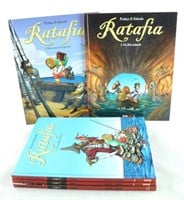 Ratafia. Vol 1 à 5 en Eo + dessin dédicacé