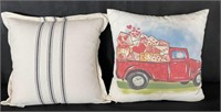 'Grow Old With Me' Decor Pillows