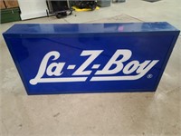 Lighted La-Z-Boy Sign