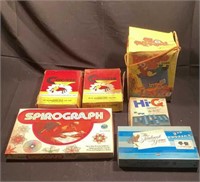 Cootie, Spirograph, Newlywed, Misc. Games