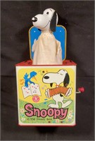 Snoopy In The Box Wind-Up Toy