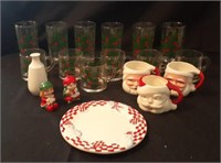 Christmas Glasses, Misc Items
