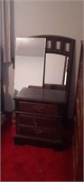 Framed Mirror, Glass Mirror, End Table