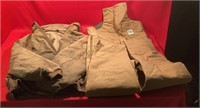 Carhartt XL Asgrow Coat, Kent L-T Bibs