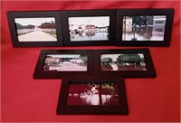 6 Framed Pictures of Flood in Greene