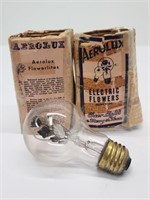 Vintage Aerolux Electric Flowers Light Bulb