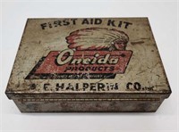 Vintage Oneida First Aid Kit by A.F Halperin Co.